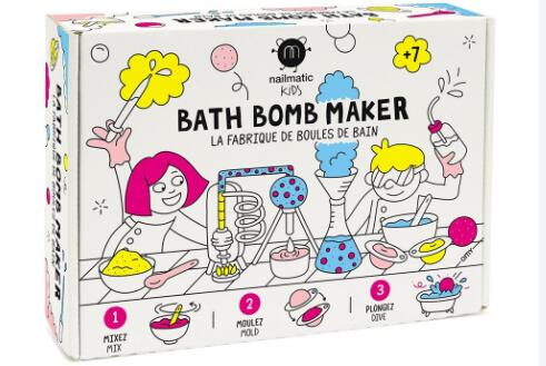 Commande client au Royaume-Uni : Simplifier le kit de bombes de bain DIY pour les enfants