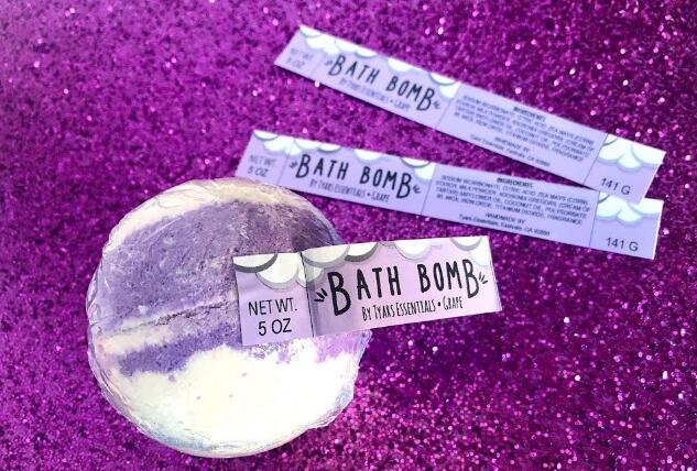Comment étiqueter les bombes de bain