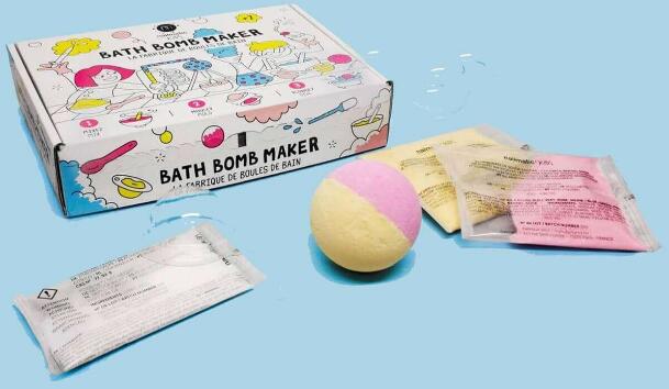Comment fabriquer des bombes de bain pour les enfants. Vous devriez d'abord acheter un kit de fabrication de bombes de bain.