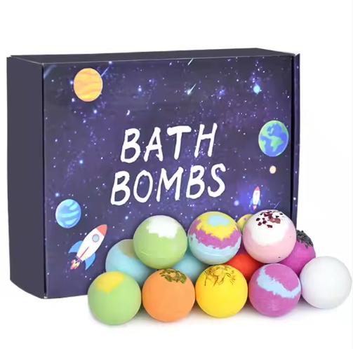 Bombes de bain personnalisées pour la fête des mères